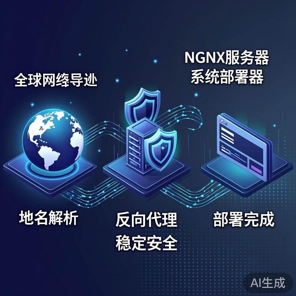 网站系统部署全流程，域名解析 + Nginx 反向代理配置